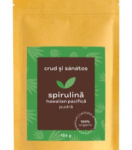 Spirulina California Premium organica (Arthrospira Platensis) - supliment pudra